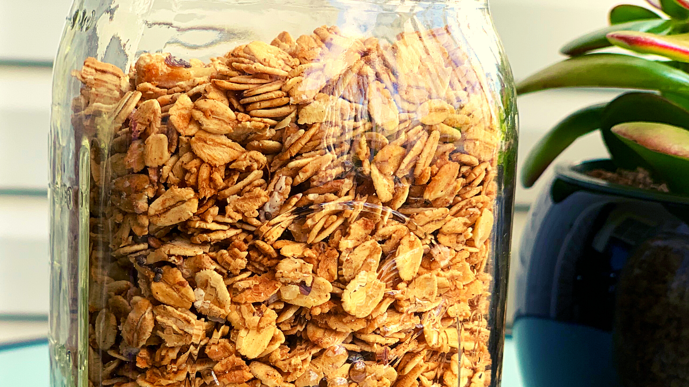 Easy Twice Baked Crunchy Granola