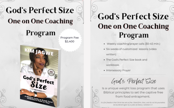 God’s Perfect Size: One on One Coaching Program